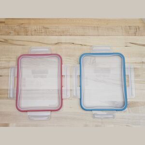 Lot of 2 Snapware 7211R 6 Cup Total Solutions Clear Lid Gasket USA Replacement